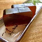 甘の味・茶の道 茶席菓子 伊勢丹 新宿店 - 亀廣永さんの「したたり」
