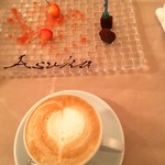 カーサ カルマ - 誕生日プレートいただきました♪旦那氏、やるな