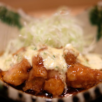 帰燕 - 和定食 1700円 の若鶏の甘酢餡かけ タルタルソース