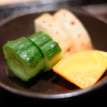 帰燕 - 和定食 1700円 の香の物