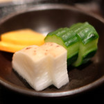 帰燕 - 和定食 1700円 の香の物