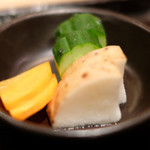 帰燕 - 和定食 1700円 の香の物