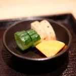 帰燕 - 和定食 1700円 の香の物