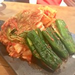 炭火焼肉 ぐら - キムチ盛合わせ！！