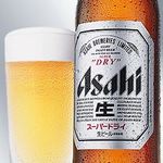 三茶酒家 香港バル213 - 中華料理の定番、アサヒスーパードライも常備。