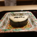 富小路 やま岸 - ☆お茄子は大徳寺納豆で☆