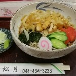 そば処 松月 - 冷やしきつねそば