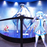 雪ミク スカイタウン - 雪ミクさんとの記念撮影♪