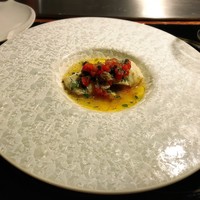 銀座うかい亭 - 本日の鉄板 魚介料理（スズキ）