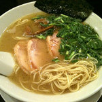 丸千製麺 - 鶏丸（塩味・鶏チャーシュー）680円