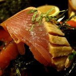 鶴橋まぐろ食堂 - ハーフ丼　タタキ