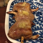 鳥田中 - はつは塩で　新鮮で食感が抜群です