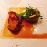 レストラン・ランス・ヤナギダテ - フォワグラのソテー　いちじくのロースト添え