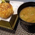 志のや - 「焼きお握り」「つみれ汁」