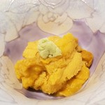 志のや - 親方お薦め塩で頂く絶品「うに」