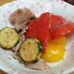 佐喜 - 夏野菜と豚肉炒め