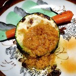 ひのと - 焼やさい ウニのバーニャ（取り分けました）