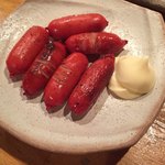 かしわ家 - 赤ウインナー