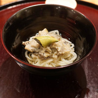 日本料理 太月 - あわび刷り下ろしそうめん