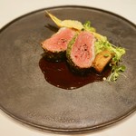 ラチュレ - 仔羊の岩塩包み焼き