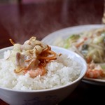 中国料理 天龍 - 五目あんかけとライス