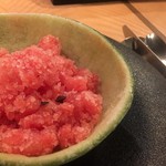 モメンティ・フェリチ - H.30.6.17.夜 スイカのグラニテ 600円税込