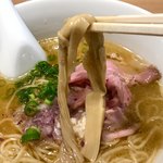 らぁ麺 鳳仙花 - 最近メジャーな穂先メンマ