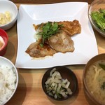 Obon De Gohan - 那須高原豚の生姜焼き  1,242円