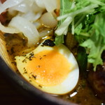 札幌ドミニカ - 特選野菜カリー+ハンバーグ@税込1,400円