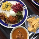 スパイスガーデン - 今日はチキンカレーでした