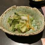 Sumibiyaki To Kaisen, Tedukuri Doufu Maido - 漬物