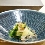 はっこく - ネギの和え物