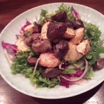 旬菜楽トキ - マコモダケのサラダ。エスニック風☆