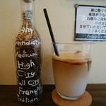 コンパスコーヒー - アイスカフェラテ