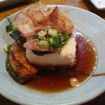 呑み喰い処和楽 - 揚げ出し豆腐