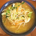 幸楽苑 - 味噌野菜らーめん￥637円