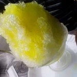 清水屋みやげ店 - かき氷　レモン