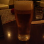 マジェスティックカフェ - ビール大グラス　590円