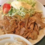 京園 - 以前撮った焼肉定食