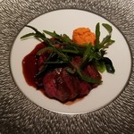 ル　ピニョン - 和牛のステーキ・赤ワインソース