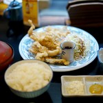 とよ常 - さっくさくのとり天定食