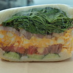 食パン専門店 利 - ベーコントマト玉子（580円）