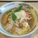 寿製麺よしかわ - 【限定2】鶏と水と雲吞と　850円