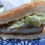 モスバーガー - 
ロースカツバーガー（380円）