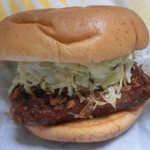 モスバーガー - 
ロースカツバーガー（380円）