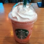 スターバックス・コーヒー - ピーチピンクフルーツフラペチーノ！