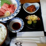 米沢牛亭逸品定食　お膳