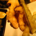 料理店 Caiotto - ハモと松茸のフリット～イタリア風天ぷら＠９００