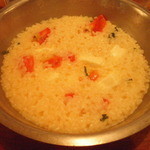 リーゾカノビエッタ - トマトとモッツァレラのリゾット