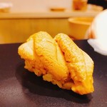 鮨 竜介 - 2018.6.  北紫海胆